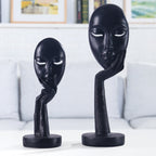 Artful Decoration in the Form of a Contemplative Figure | Kelmera
