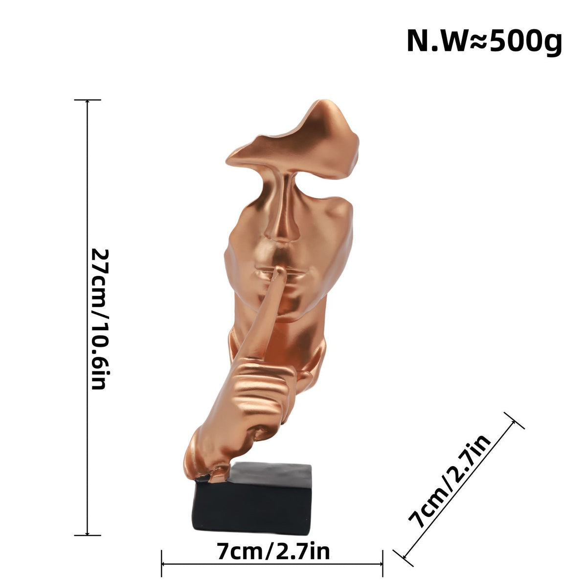 Artful Figure with Shy Girl Motif | Kelmera
