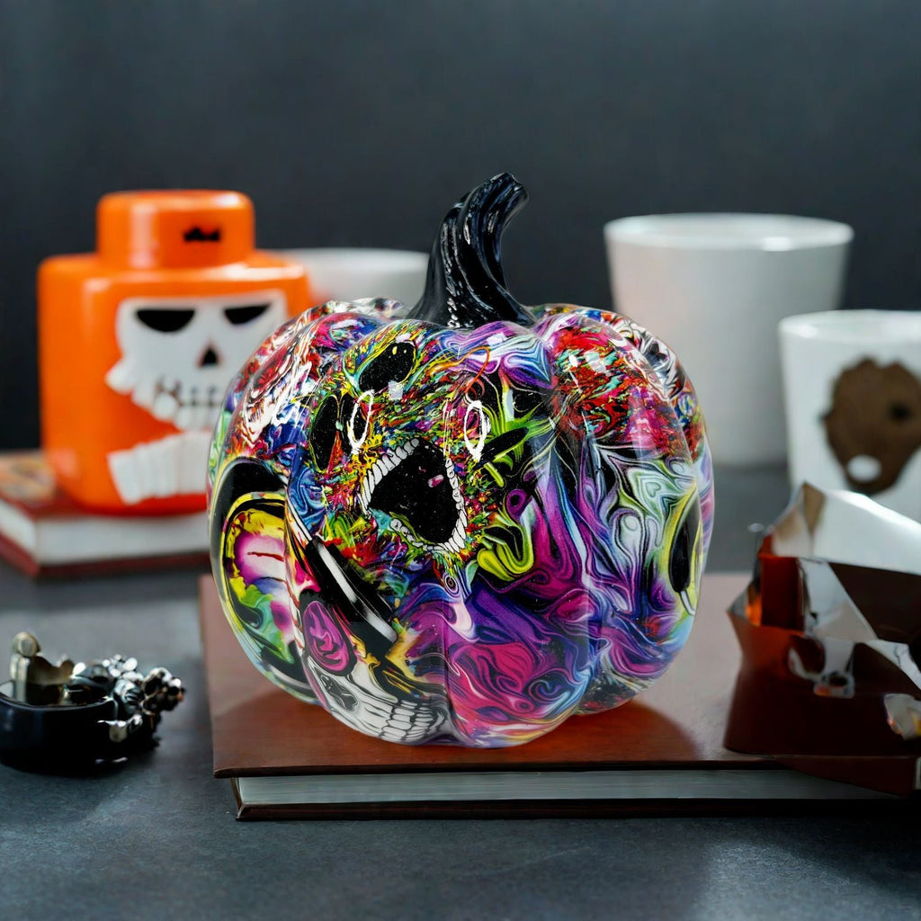 Artful Halloween Pumpkin Figure | Kelmera