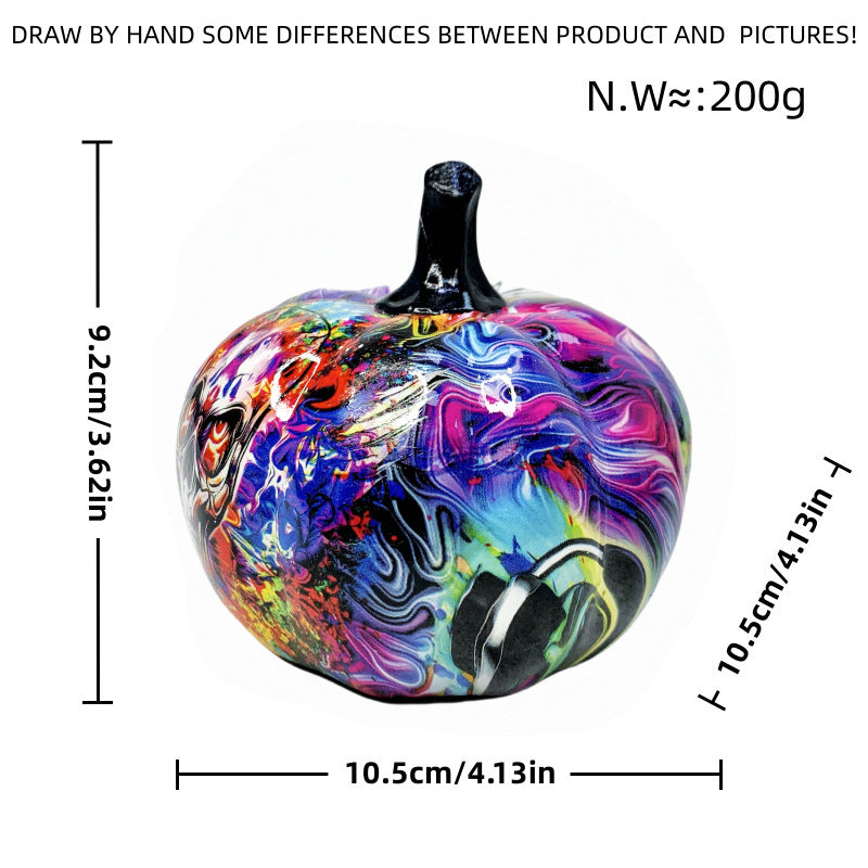 Artful Halloween Pumpkin Figure | Kelmera