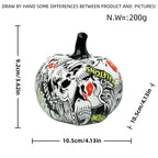 Artful Halloween Pumpkin Figure | Kelmera