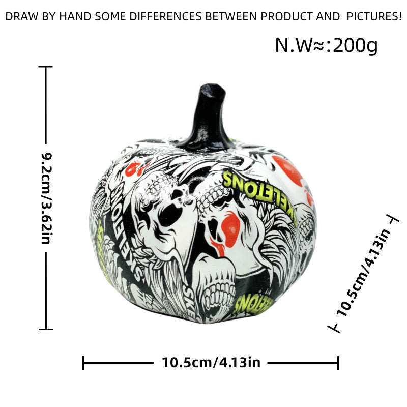 Artful Halloween Pumpkin Figure | Kelmera