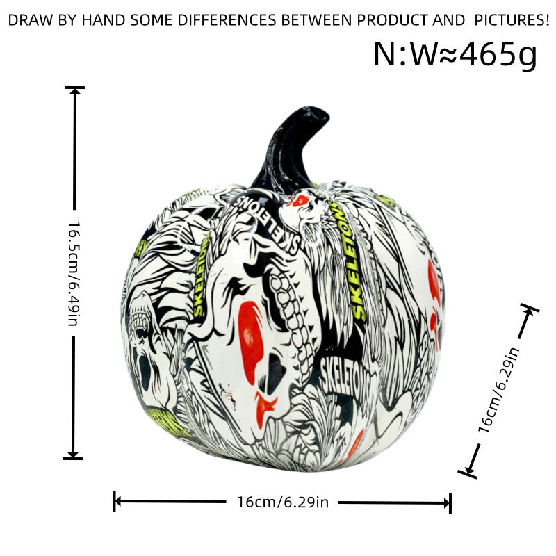 Artful Halloween Pumpkin Figure | Kelmera