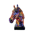 Artful Horse Sculpture made of High-Quality Resin | Kelmera