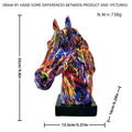 Artful Horse Sculpture made of High-Quality Resin | Kelmera