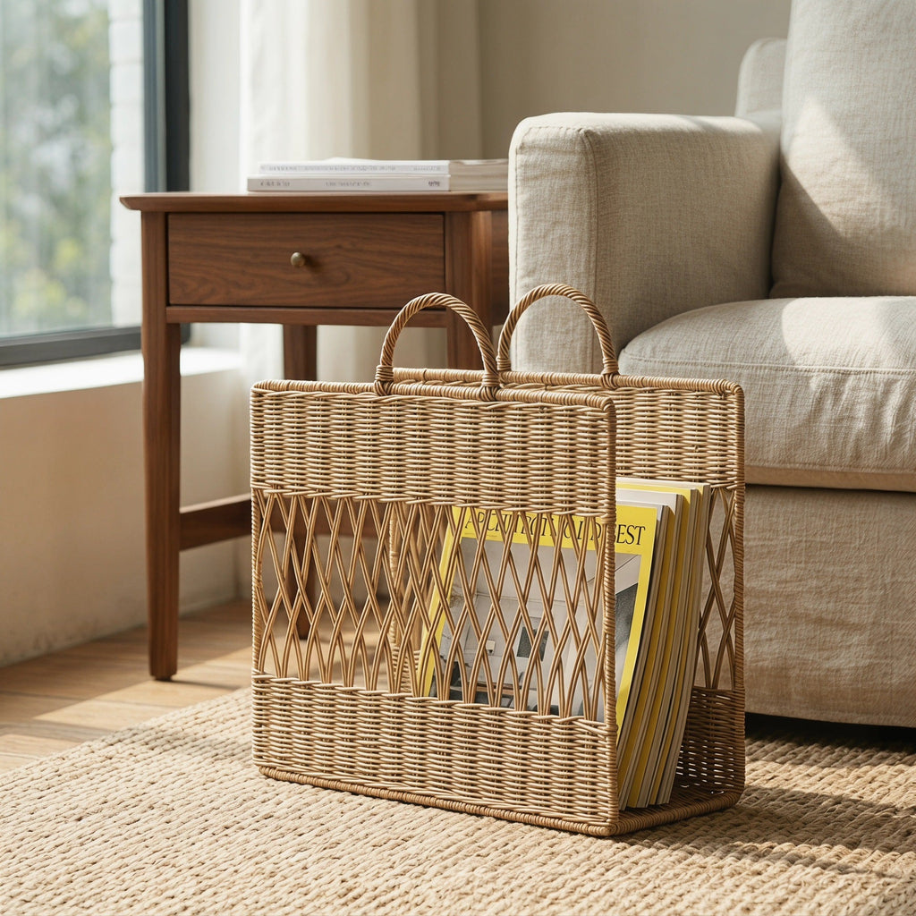 Artful Macrame Magazine Holder | Kelmera
