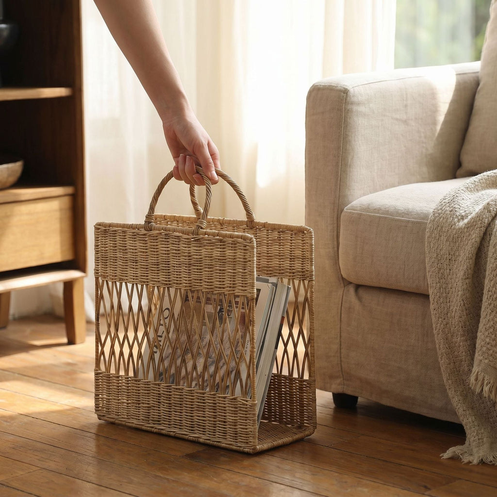 Artful Macrame Magazine Holder | Kelmera