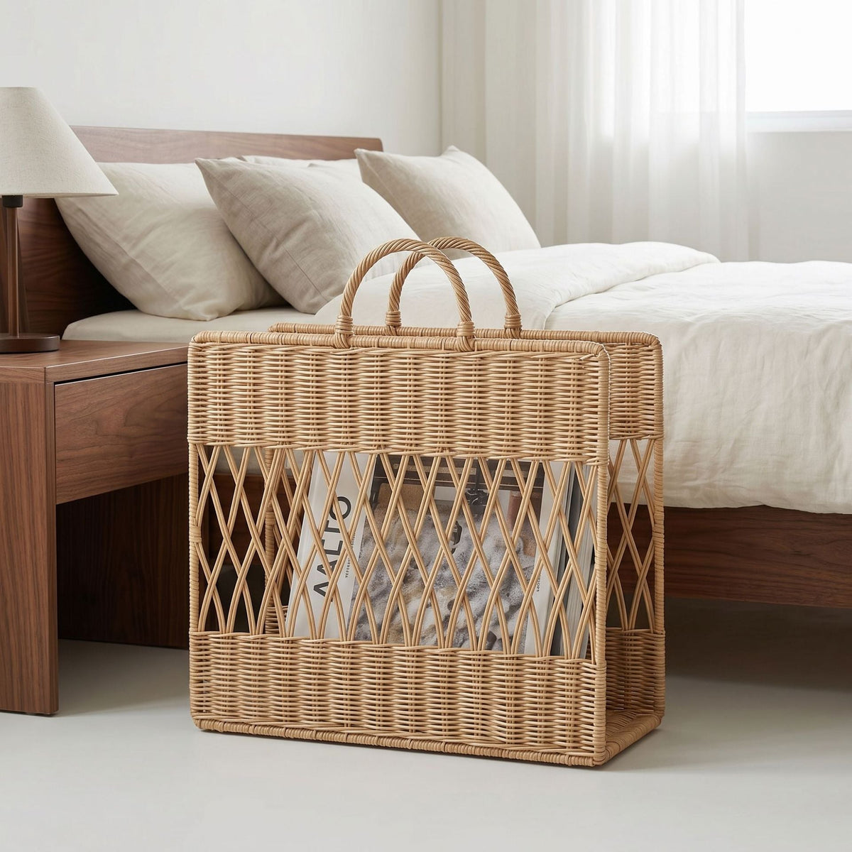 Artful Macrame Magazine Holder | Kelmera