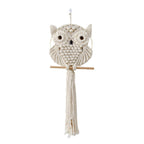 Artful Macrame Wall Hanging in Owl Shape | Kelmera