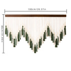 Artful Macrame Wall Hanging with Gradient and Elegant Tassels | Kelmera