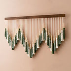 Artful Macrame Wall Hanging with Gradient and Elegant Tassels | Kelmera