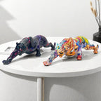 Artful Panther Sculpture made by Hand | Kelmera