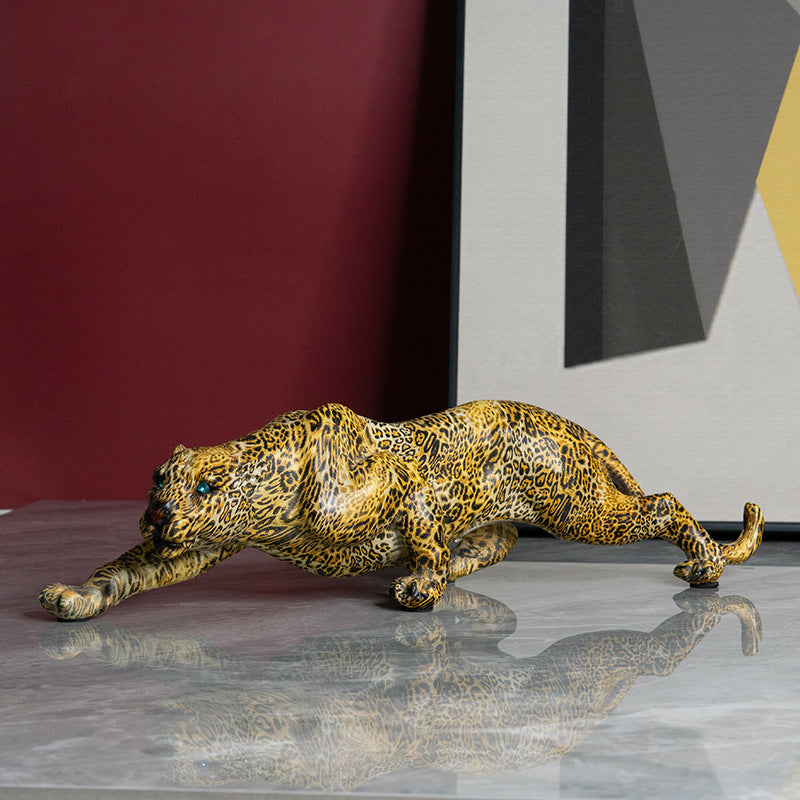 Artful Panther Sculpture made by Hand | Kelmera