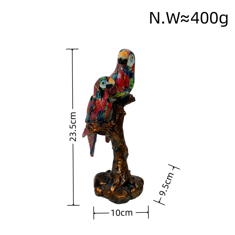 Artful Parrot Sculpture | Kelmera