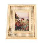 Artful Picture Frame in Rattan Design | Kelmera