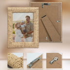 Artful Picture Frame made of Woven Natural Material | Kelmera