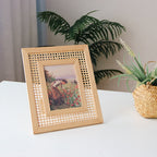 Artful Rattan Picture Frame | Kelmera