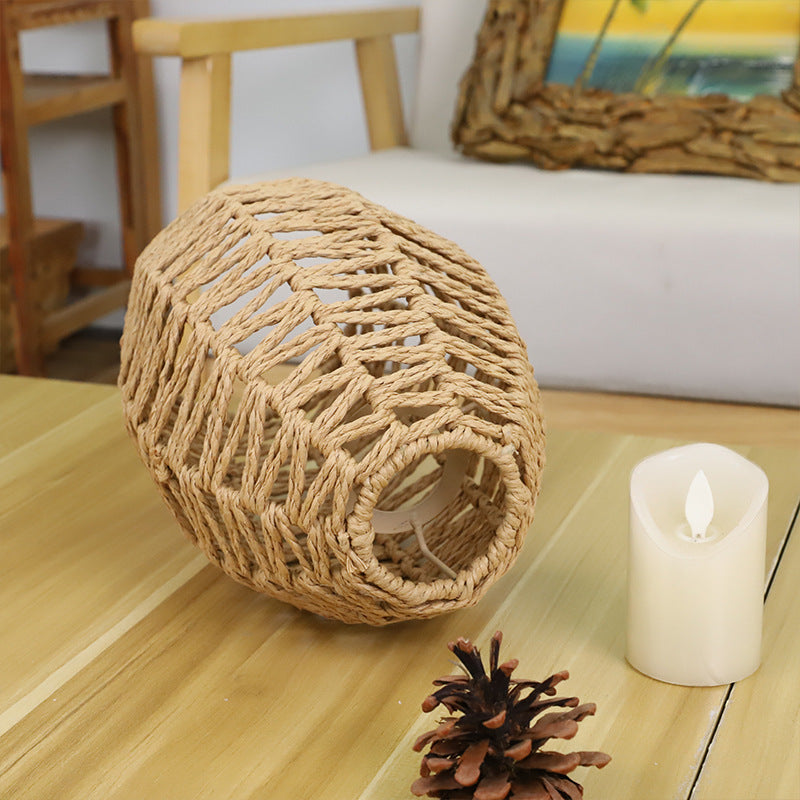 Artful Rattan Table Lamp Shade | Kelmera