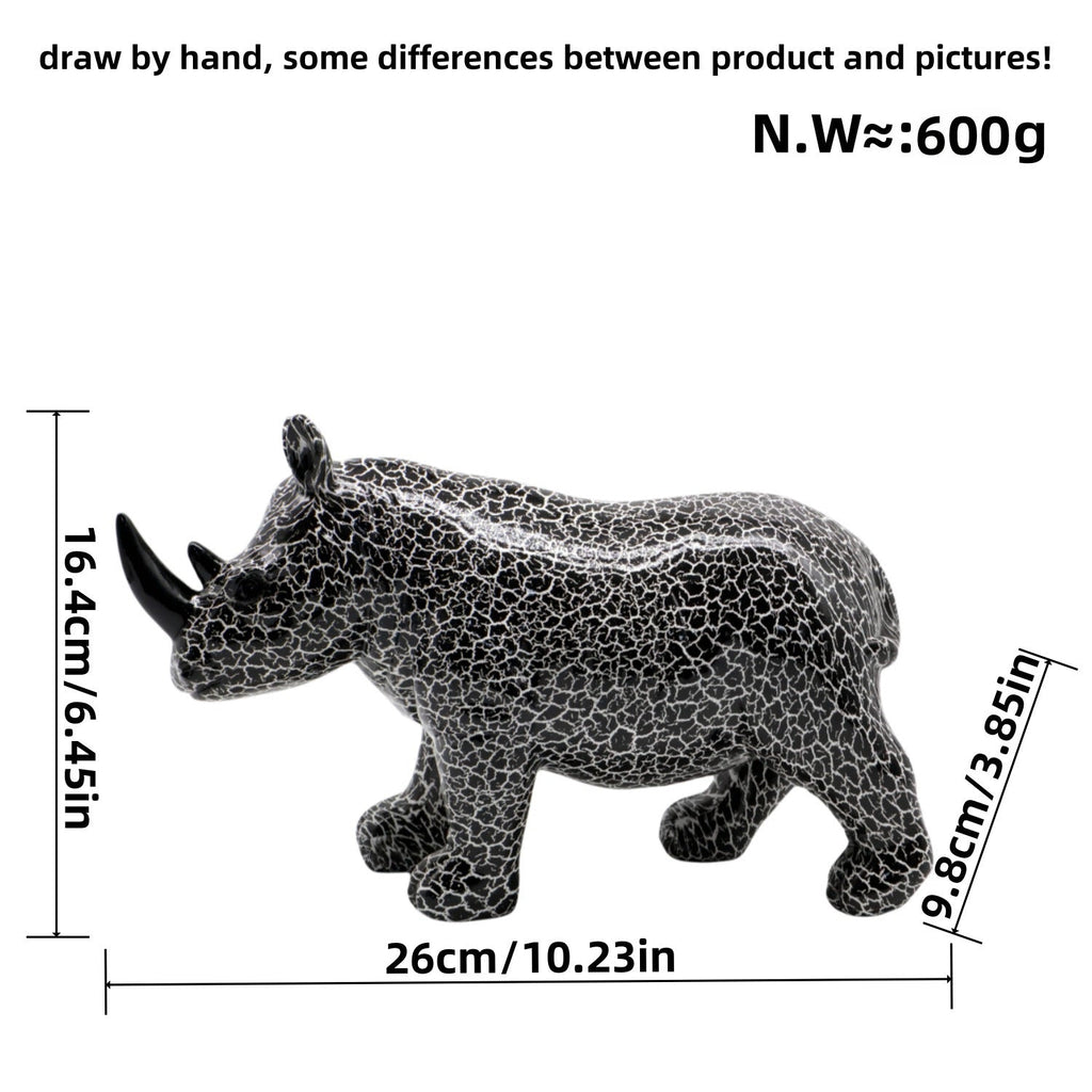 Artful Rhino Figure | Kelmera