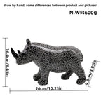 Artful Rhino Figure | Kelmera