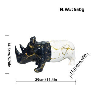 Artful Rhino Figure | Kelmera