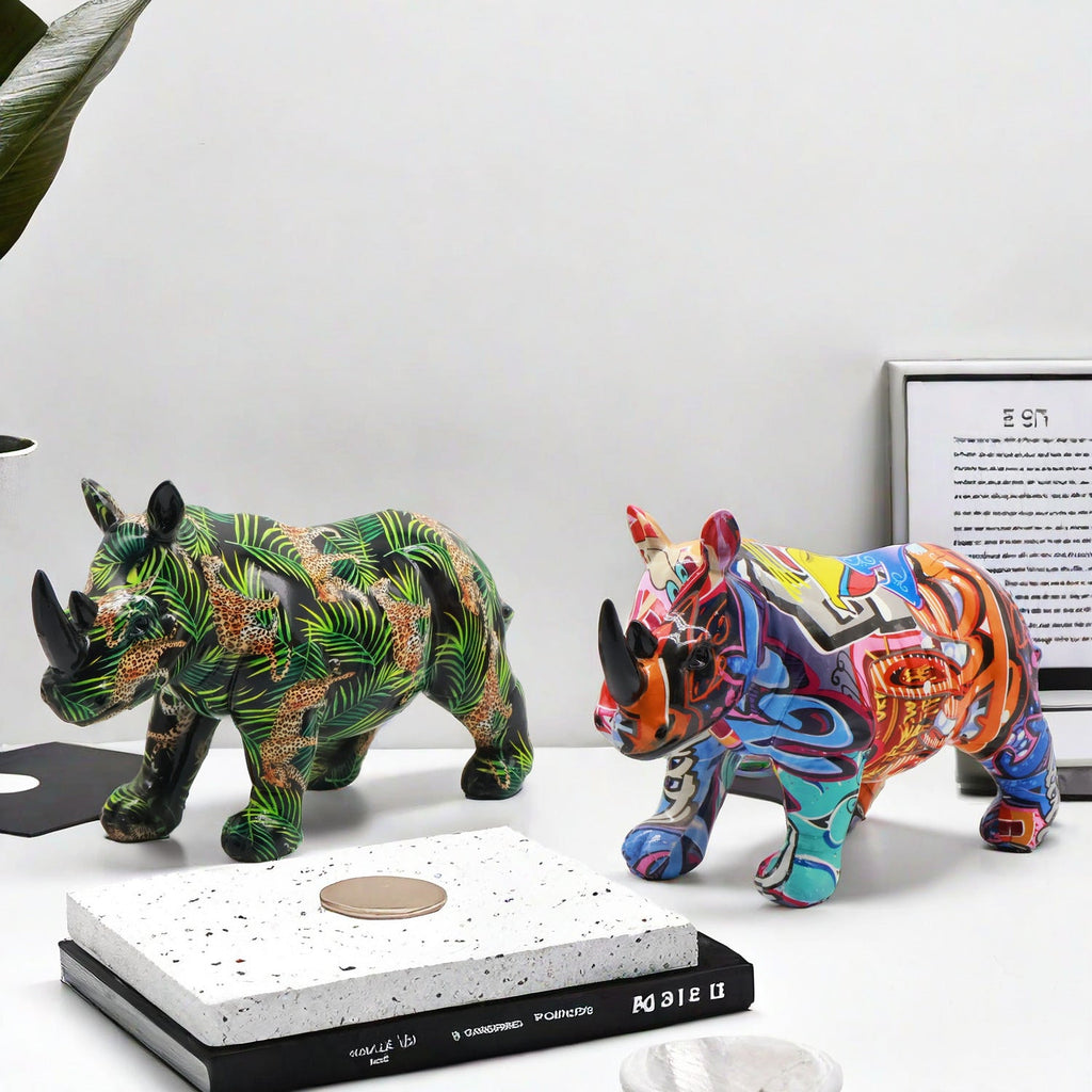 Artful Rhino Figure | Kelmera