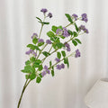 Artificial Blossom Branch with Purple Flowers | Kelmera