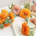 Artificial Bouquet with Detail-Loving Flowers and Leaves | Kelmera
