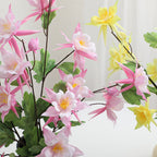 Artificial Bouquet with Intricate Flowers and Leaves | Kelmera