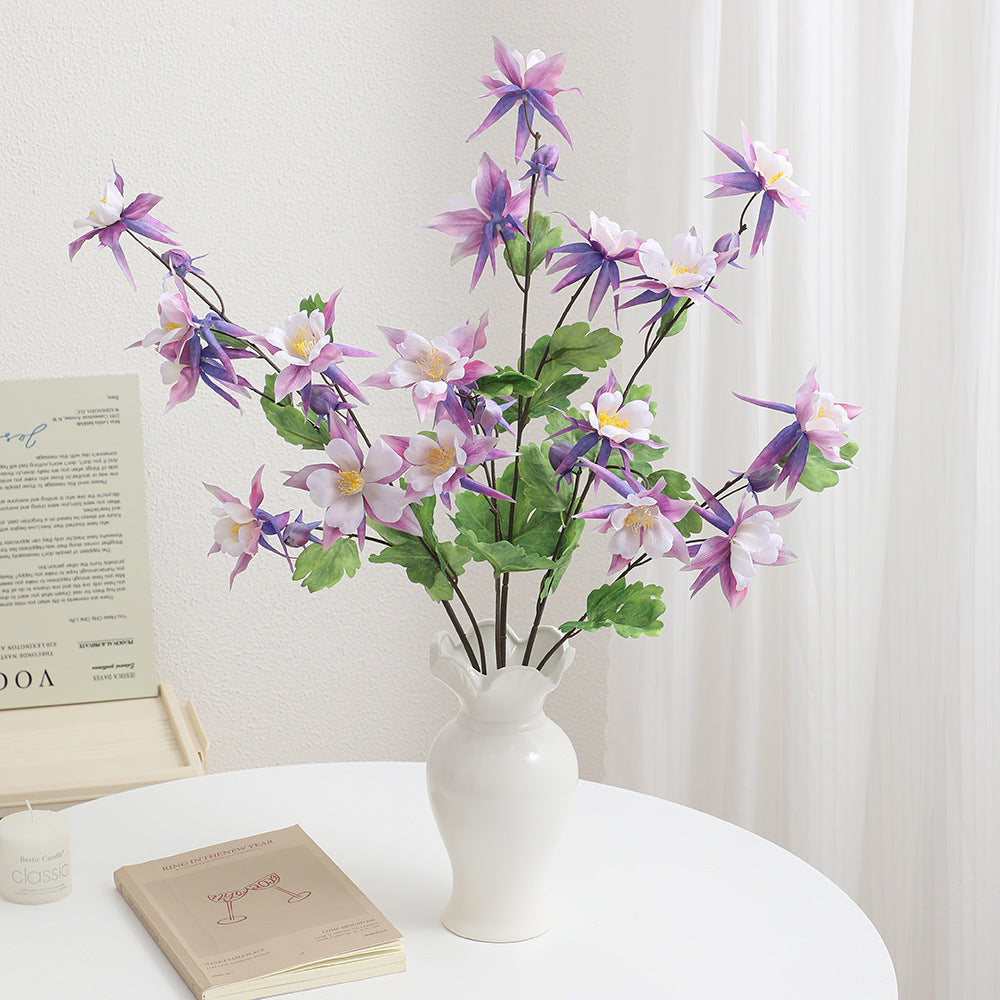 Artificial Bouquet with Intricate Flowers and Leaves | Kelmera