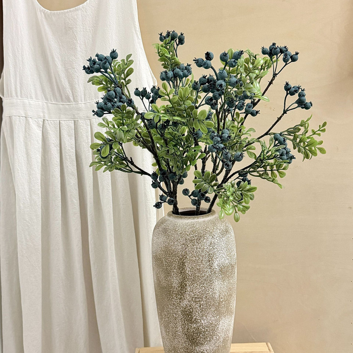 Artificial Branch with Glowing Berries and Green | Kelmera