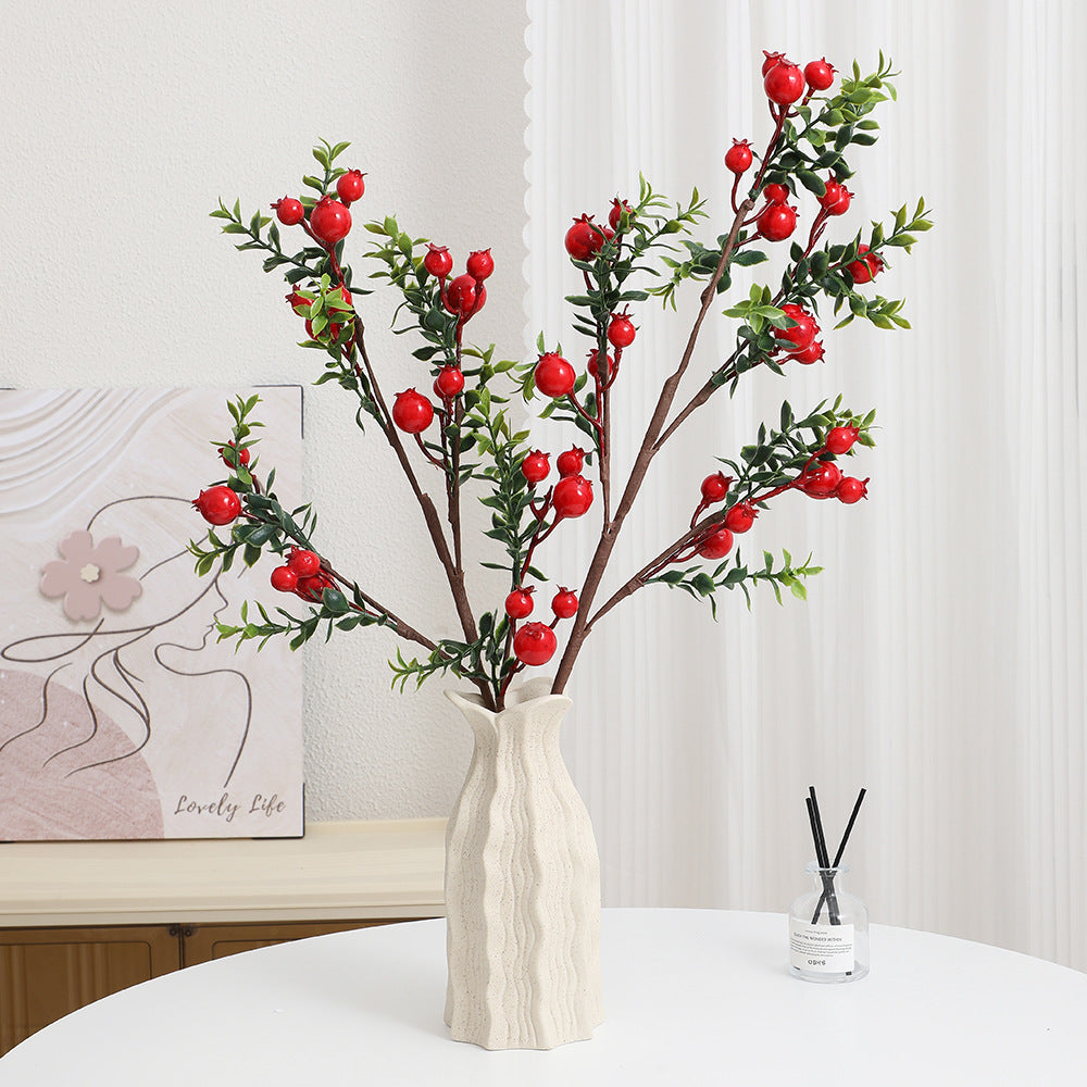 Artificial Branch with Glowing Red Berries | Kelmera