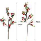 Artificial Branch with Glowing Red Berries | Kelmera