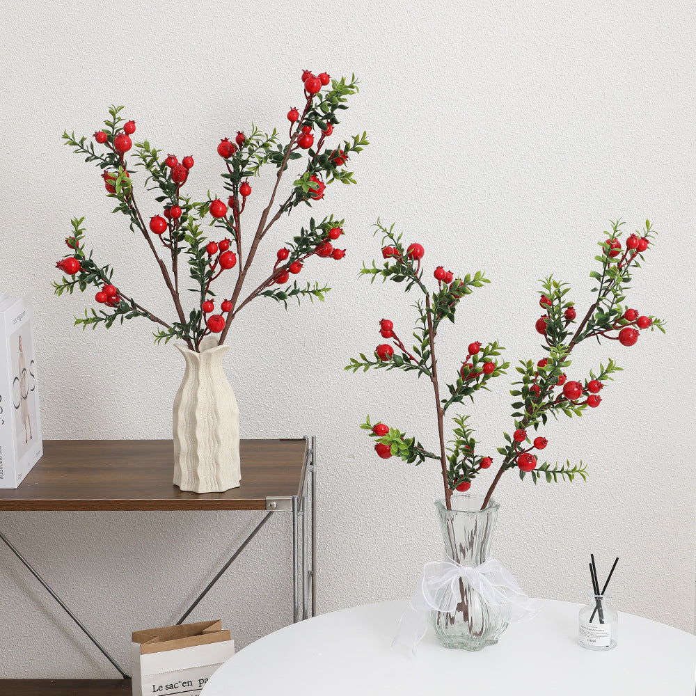 Artificial Branch with Glowing Red Berries | Kelmera