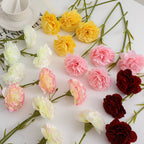 Artificial Carnation Red Pink | Kelmera