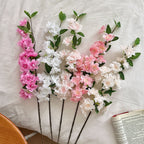 Artificial Cherry Blossom Branch Magenta Champagne | Kelmera