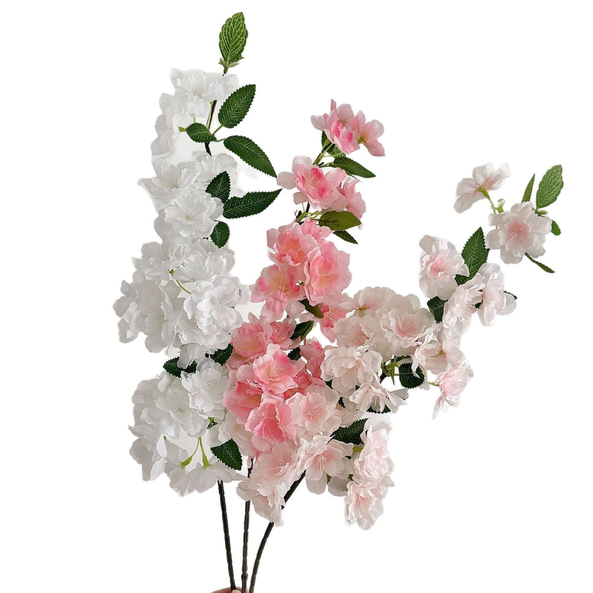 Artificial Cherry Blossom Branch Magenta Champagne | Kelmera
