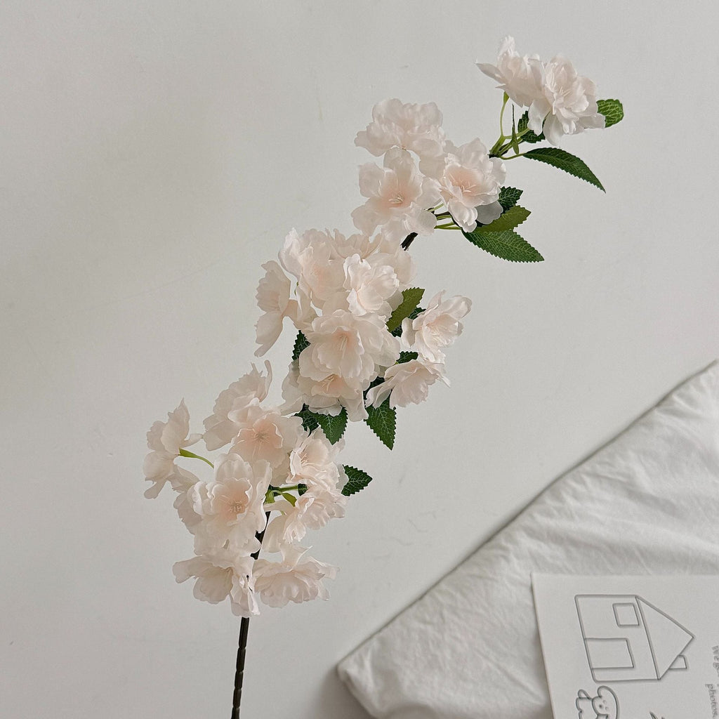 Artificial Cherry Blossom Branch Magenta Champagne | Kelmera