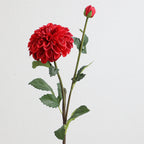 Artificial Dahlia Flower Branch with Realistic Texture | Kelmera