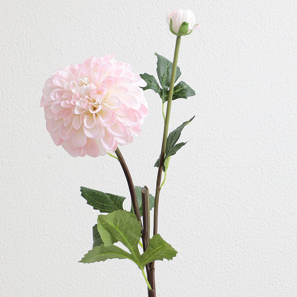 Artificial Dahlia Flower Branch with Realistic Texture | Kelmera