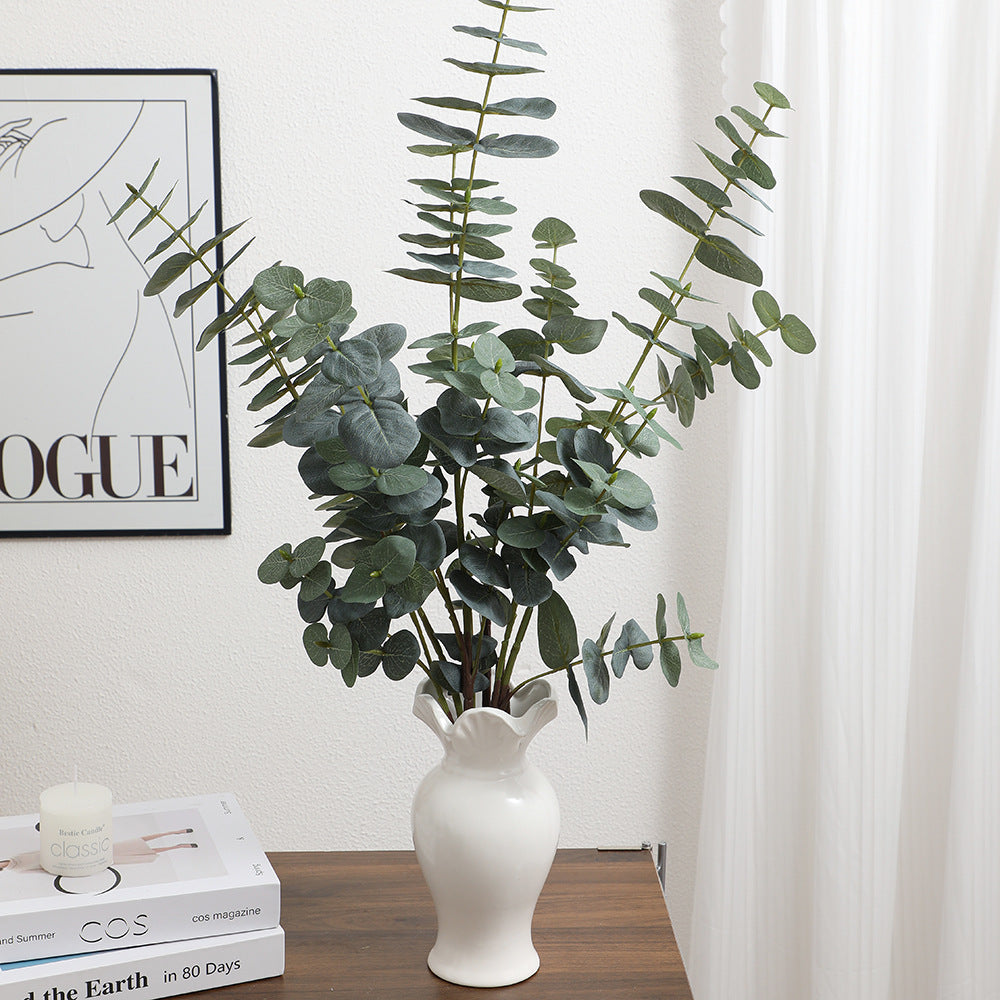 Artificial Eucalyptus Branch with Realistic Leaves | Kelmera