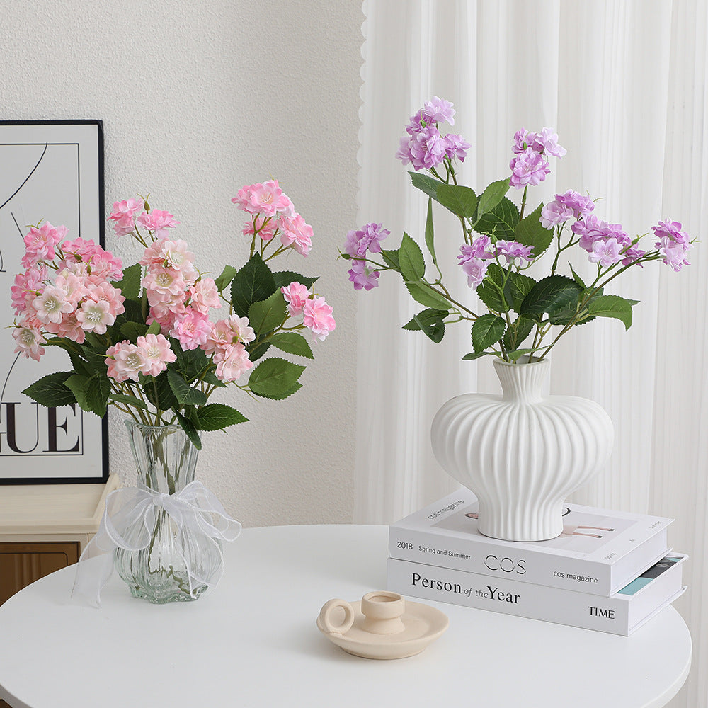 Artificial Flower Arrangement with Delicate White Blooms | Kelmera