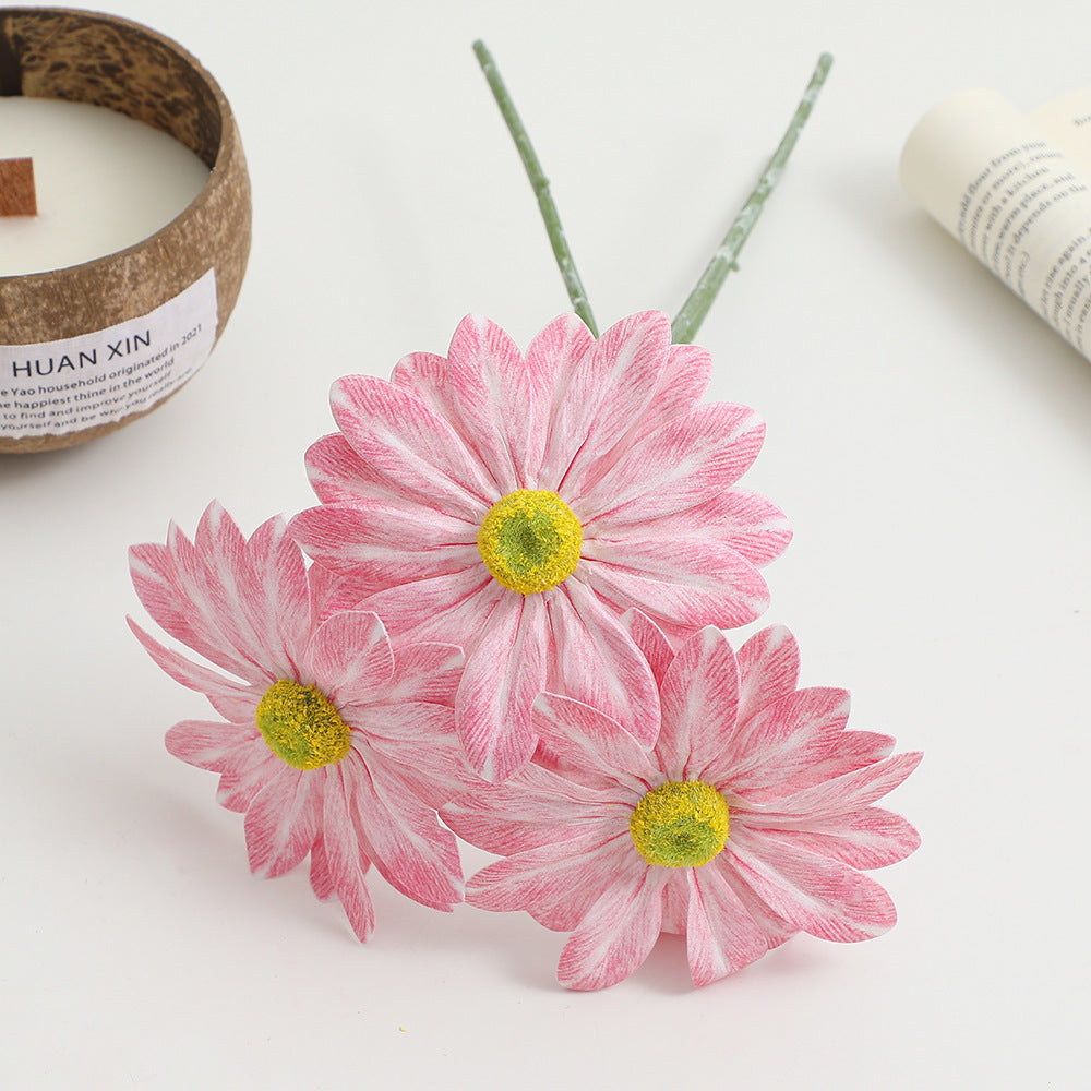 Artificial Flower Bouquet Beige Yellow | Kelmera