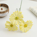 Artificial Flower Bouquet Beige Yellow | Kelmera