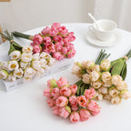 Artificial Flower Bouquet Champagne Pink | Kelmera