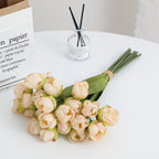 Artificial Flower Bouquet Champagne Pink | Kelmera