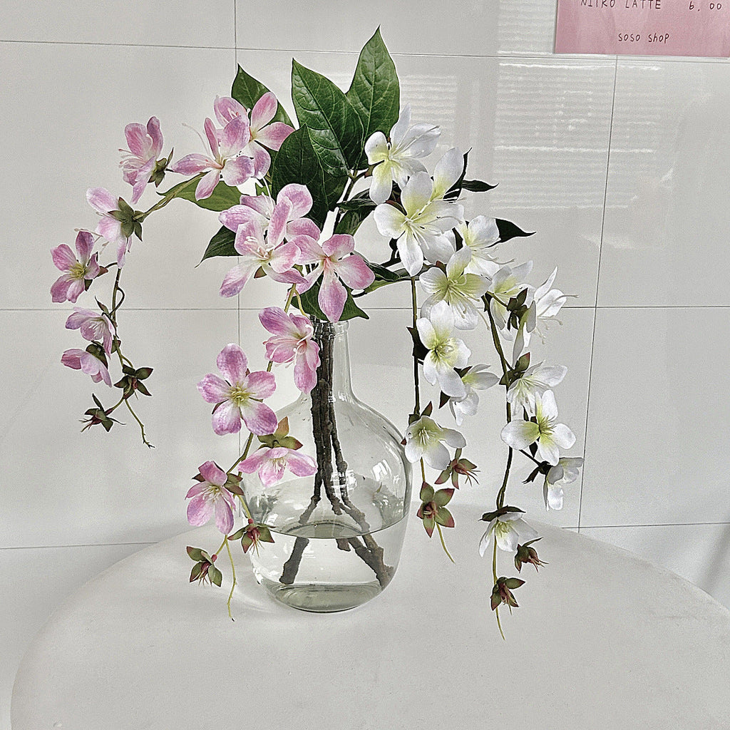 Artificial Flower Bouquet White Pink | Kelmera