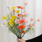 Artificial Flower Branch with Bright Blooms and Delicate Leaves | Kelmera