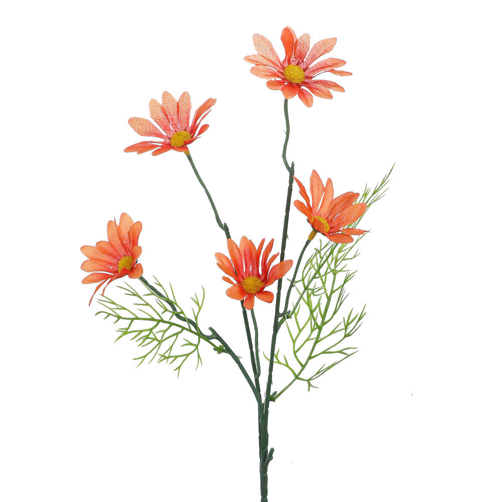 Artificial Flower Branch with Bright Blooms and Delicate Leaves | Kelmera