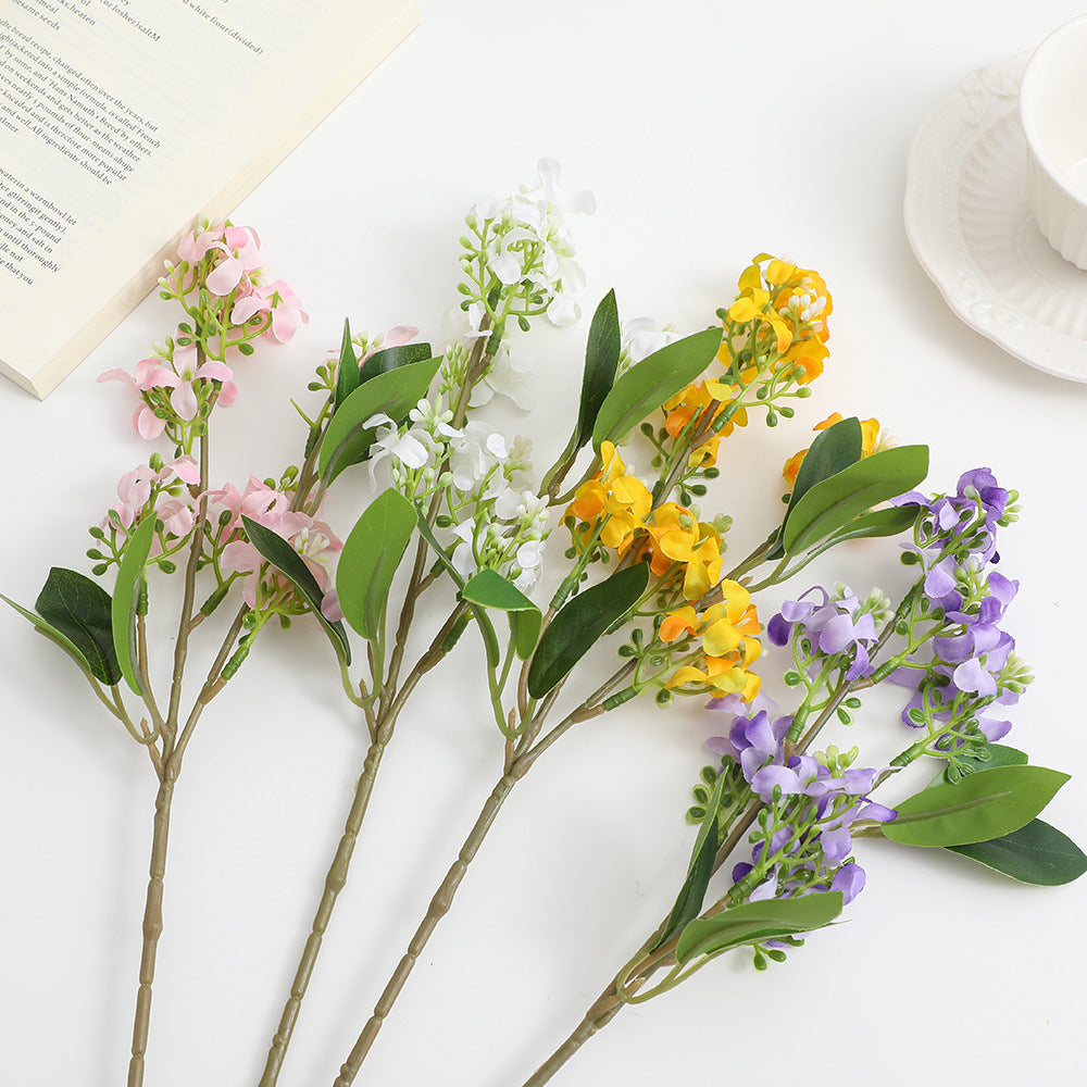 Artificial Flower Branch with Bright Flowers | Kelmera